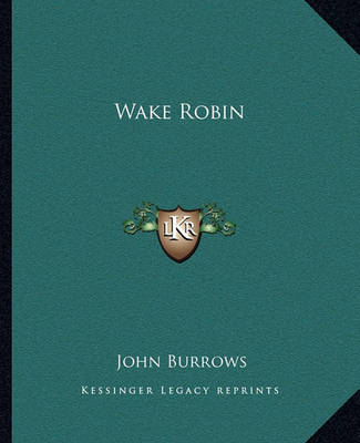 Book cover for Wake Robin