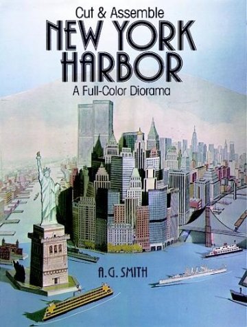 Book cover for Cut and Assemble New York Harbour