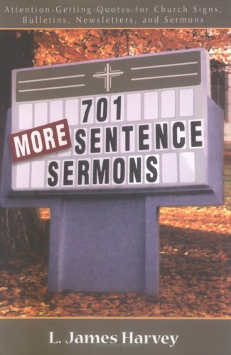 Cover of 701 More Sentence Sermons