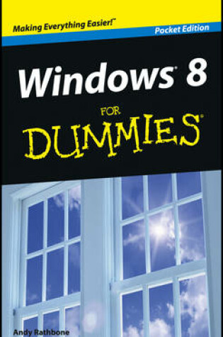 Cover of Windows 8 For Dummies, Pocket Edition