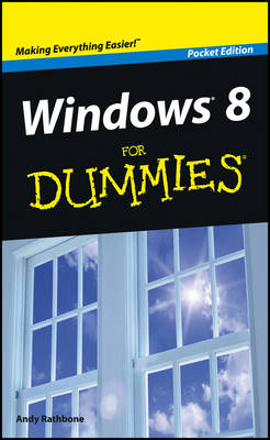 Book cover for Windows 8 For Dummies, Pocket Edition