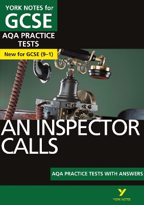 Cover of An Inspector Calls AQA Practice Tests: York Notes for GCSE the best way to practise and feel ready for the 2025 and 2026 exams