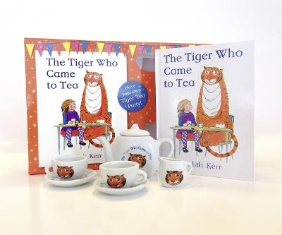 Book cover for The Tiger Who Came to Tea - China Tea Set