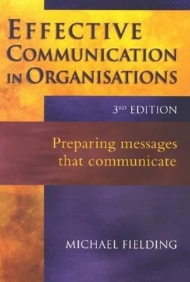 Book cover for Effective Communication in Organisations