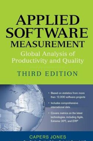 Cover of Applied Software Measurement: Global Analysis of Productivity and Quality