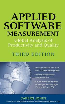 Book cover for Applied Software Measurement: Global Analysis of Productivity and Quality