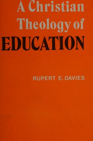 Cover of Christian Theology of Education