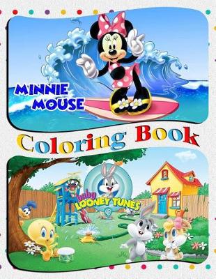 Book cover for Baby Looney Tunes & Minnie Mouse Coloring Book