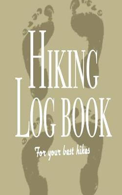 Book cover for Hiking log book