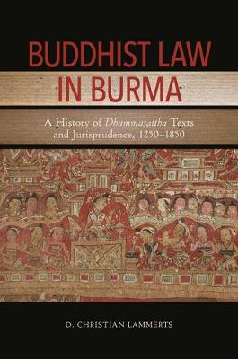 Cover of Buddhist Law in Burma