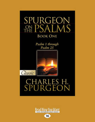 Book cover for Spurgeon on the Psalms (Book One)