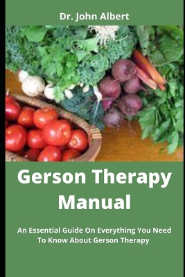 Book cover for Gerson Therapy Manual