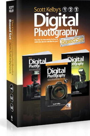 Cover of Scott Kelby's Digital Photography Boxed Set, Volumes 1, 2, and 3