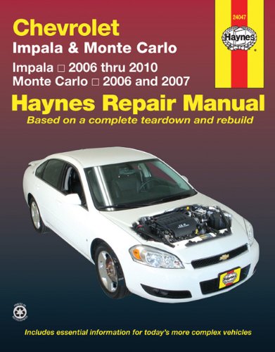 Book cover for Chevrolet Impala & Monte Carlo