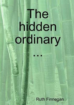 Book cover for The hidden ordinary