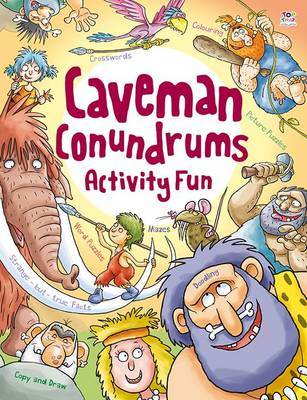 Book cover for Caveman Conundrums Activity Fun