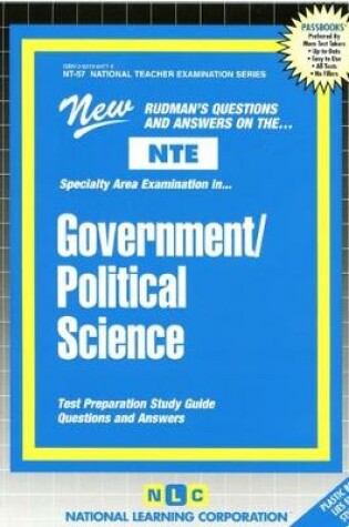 Cover of GOVERNMENT/POLITICAL SCIENCE