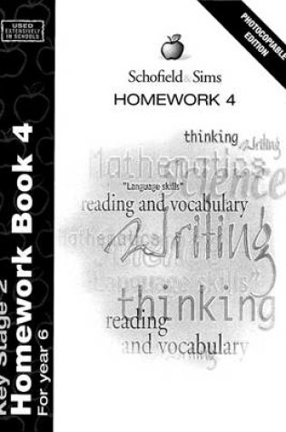 Cover of Photocopiable Edition of Homework Book 4