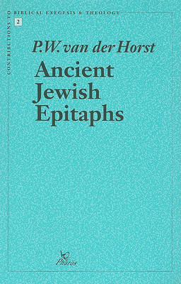 Cover of Ancient Jewish Epitaphs