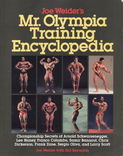 Book cover for Joe Weider's Mr. Olympia Training Encyclopedia