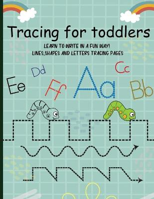 Book cover for Tracing for Toddlers