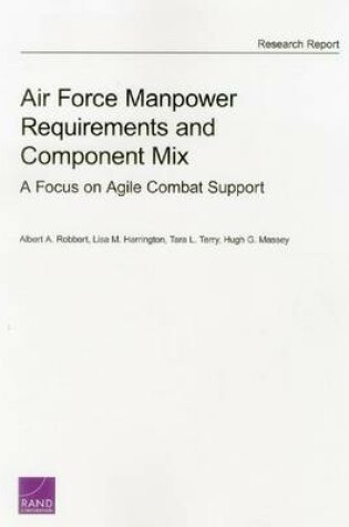 Cover of Air Force Manpower Requirements and Component Mix