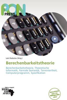 Book cover for Berechenbarkeitstheorie