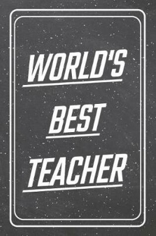 Cover of World's Best Teacher