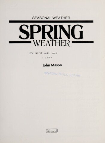 Book cover for Spring Weather