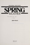 Book cover for Spring Weather