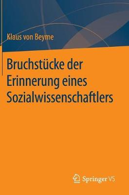 Book cover for Bruchstücke der Erinnerung eines Sozialwissenschaftlers