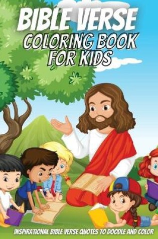 Cover of Bible Verse Coloring Book For Kids