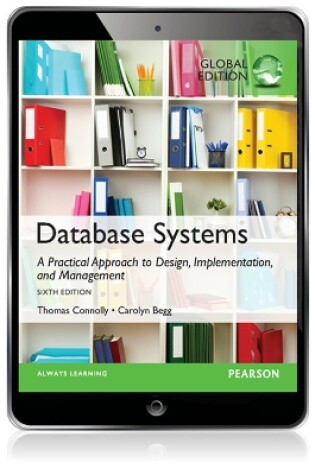 Cover of Database Systems: A Practical Approach to Design, Implementation, and Management, Global Edition