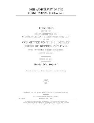 Book cover for 10th anniversary of the Congressional Review Act