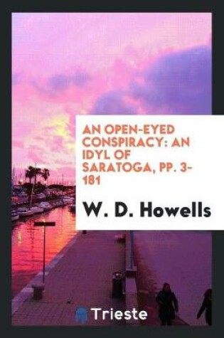 Cover of An Open-Eyed Conspiracy