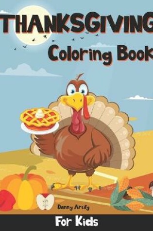 Cover of Thanksgiving Coloring Book for Kids