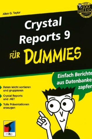 Cover of Crystal Reports 9 Fur Dummies