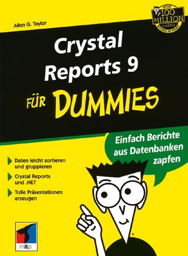 Cover of Crystal Reports 9 Fur Dummies