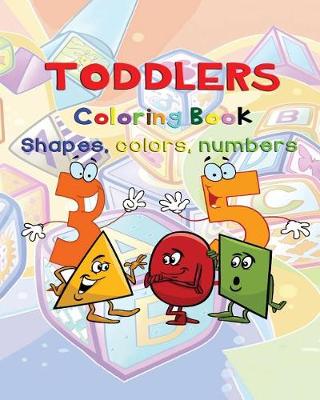 Book cover for Toddlers Coloring Book