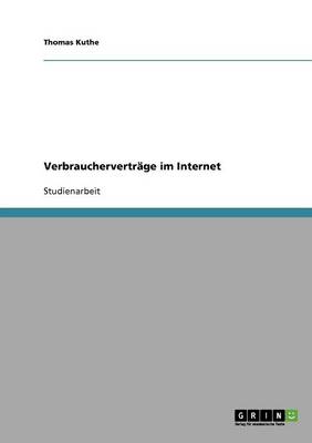 Book cover for Verbrauchervertrage im Internet