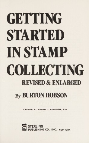 Book cover for Getting Started in Stamp Collecting