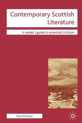 Cover of Contemporary Scottish Literature