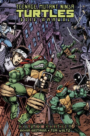 Book cover for Teenage Mutant Ninja Turtles Annual Deluxe Edition