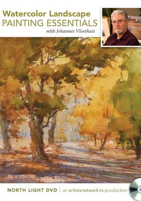 Book cover for Watercolor Landscape Painting Essentials with Johannes Vloothuis