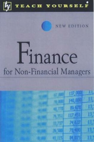 Cover of Finance for Non-financial Mangers