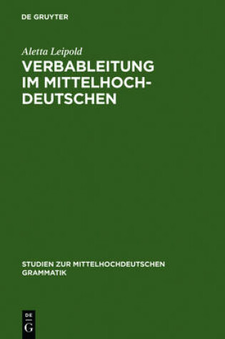 Cover of Verbableitung Im Mittelhochdeutschen