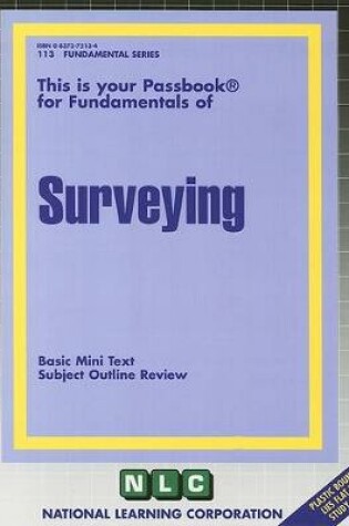 Cover of SURVEYING