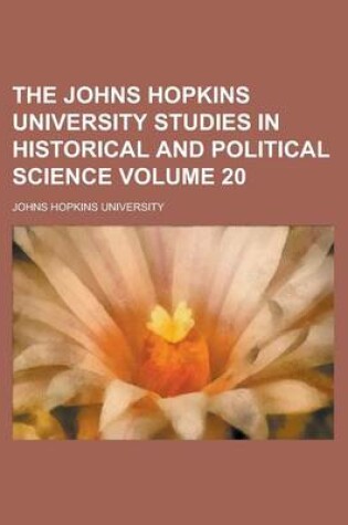 Cover of The Johns Hopkins University Studies in Historical and Political Science (Volume 3)