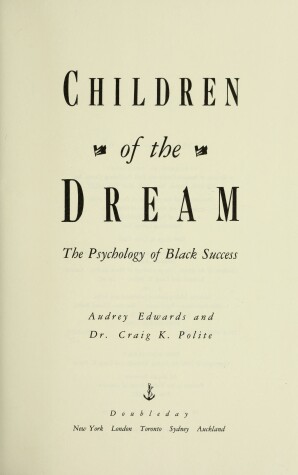 Book cover for Children of the Dream