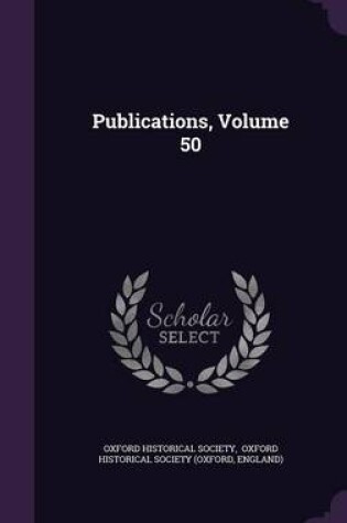 Cover of Publications, Volume 50